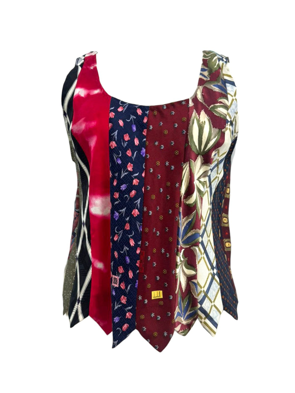 Upcycled Vintage Ties top