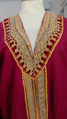 UPCYCLED PALESTINIAN  EMBROIDERY ABAYA 4