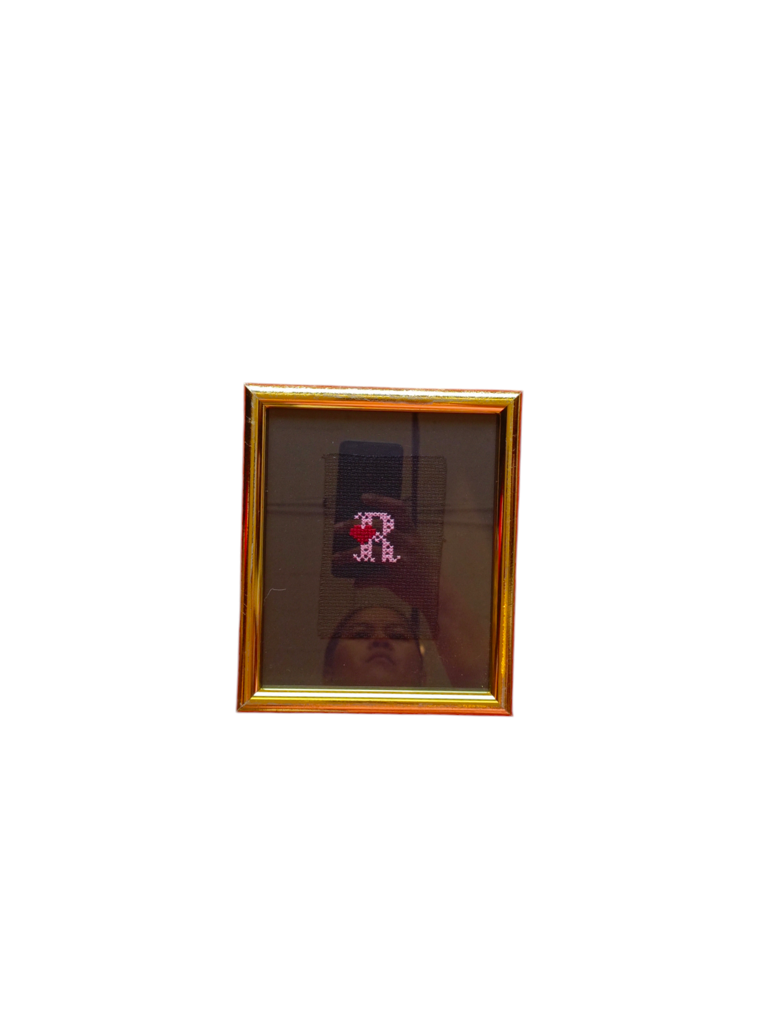Framed Palestinian Cross Stich/Embroidery