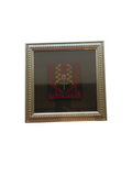 Framed Palestinian embroidery