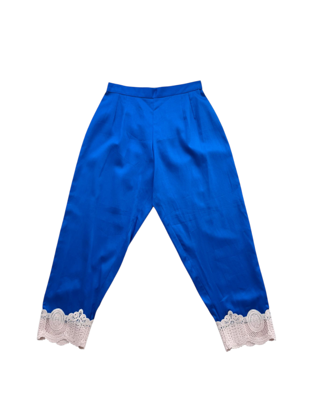 COTTON PANTS WITH LACE