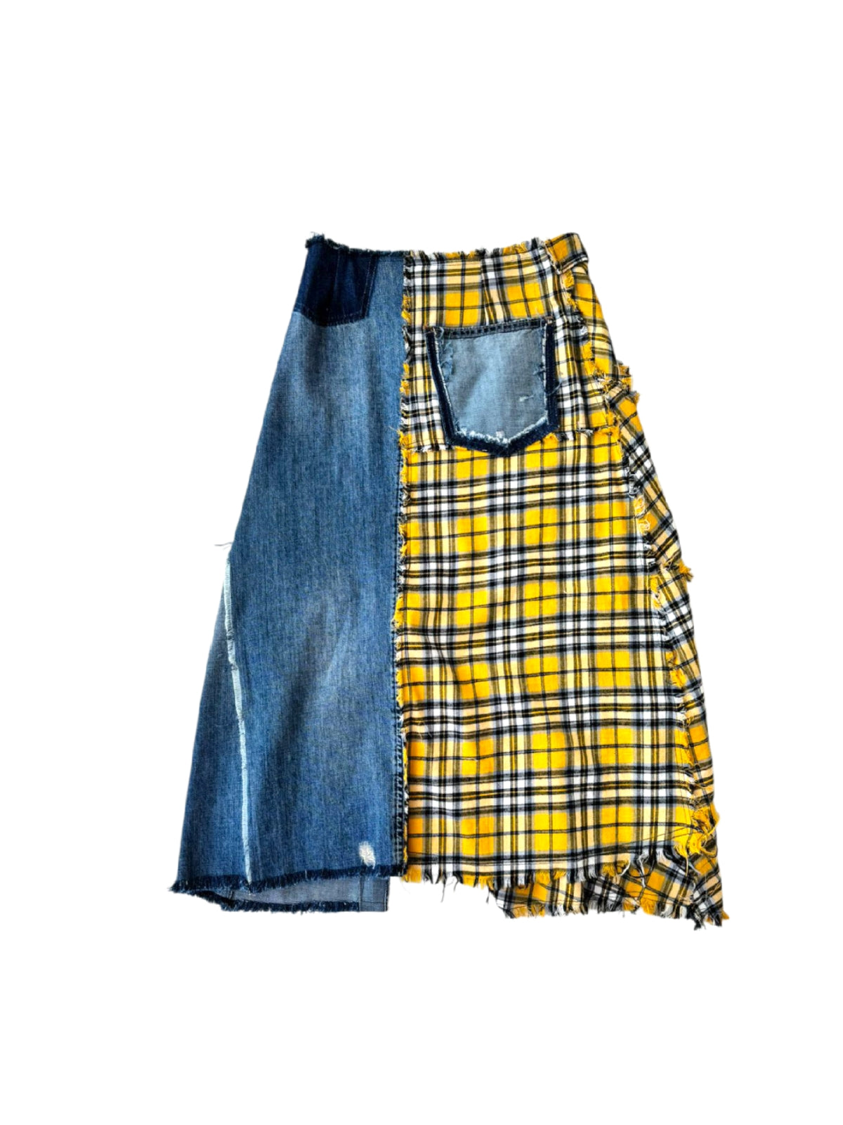 UPCYCLED JEANS SKIRT 1