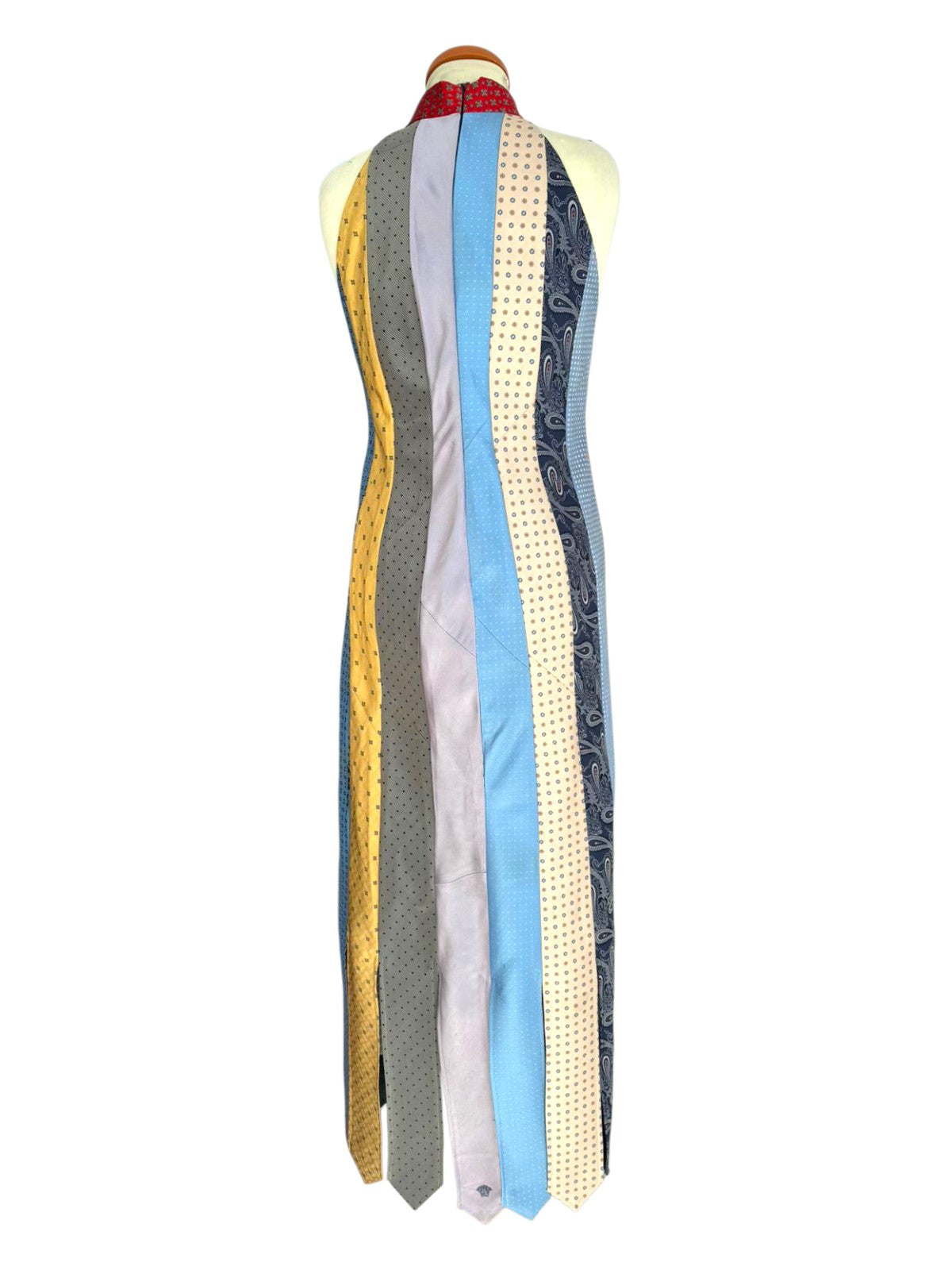 Upcycled Vintage Ties Dress