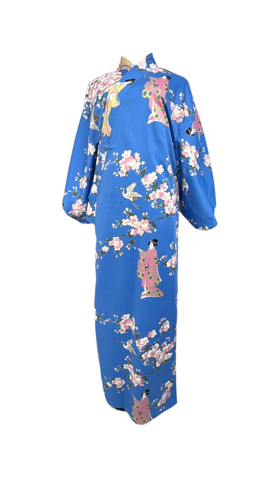 AUTHENTIC JAPANESE COTTON KIMONO BLUE