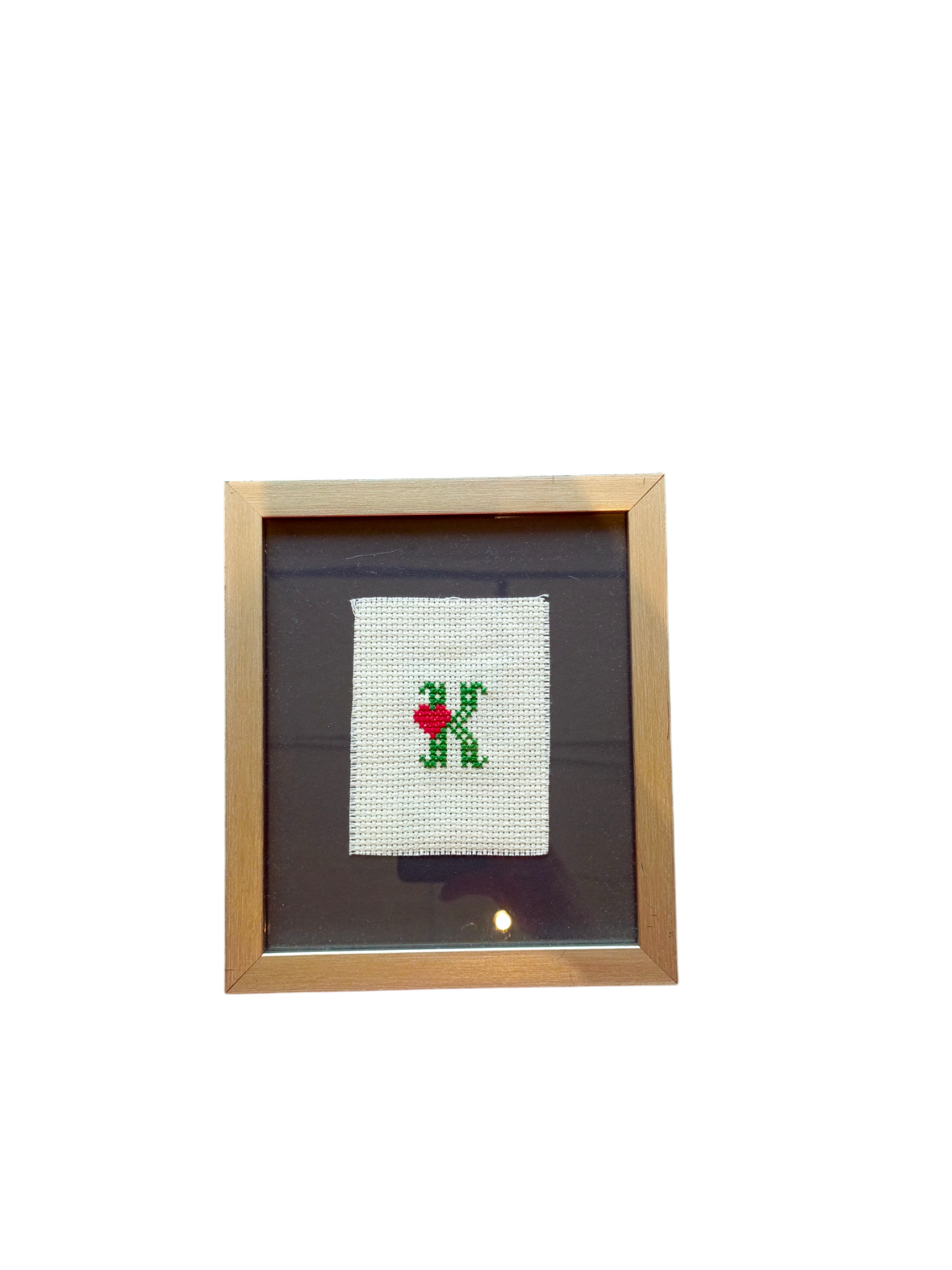 Framed Palestinian Cross Stich/Embroidery