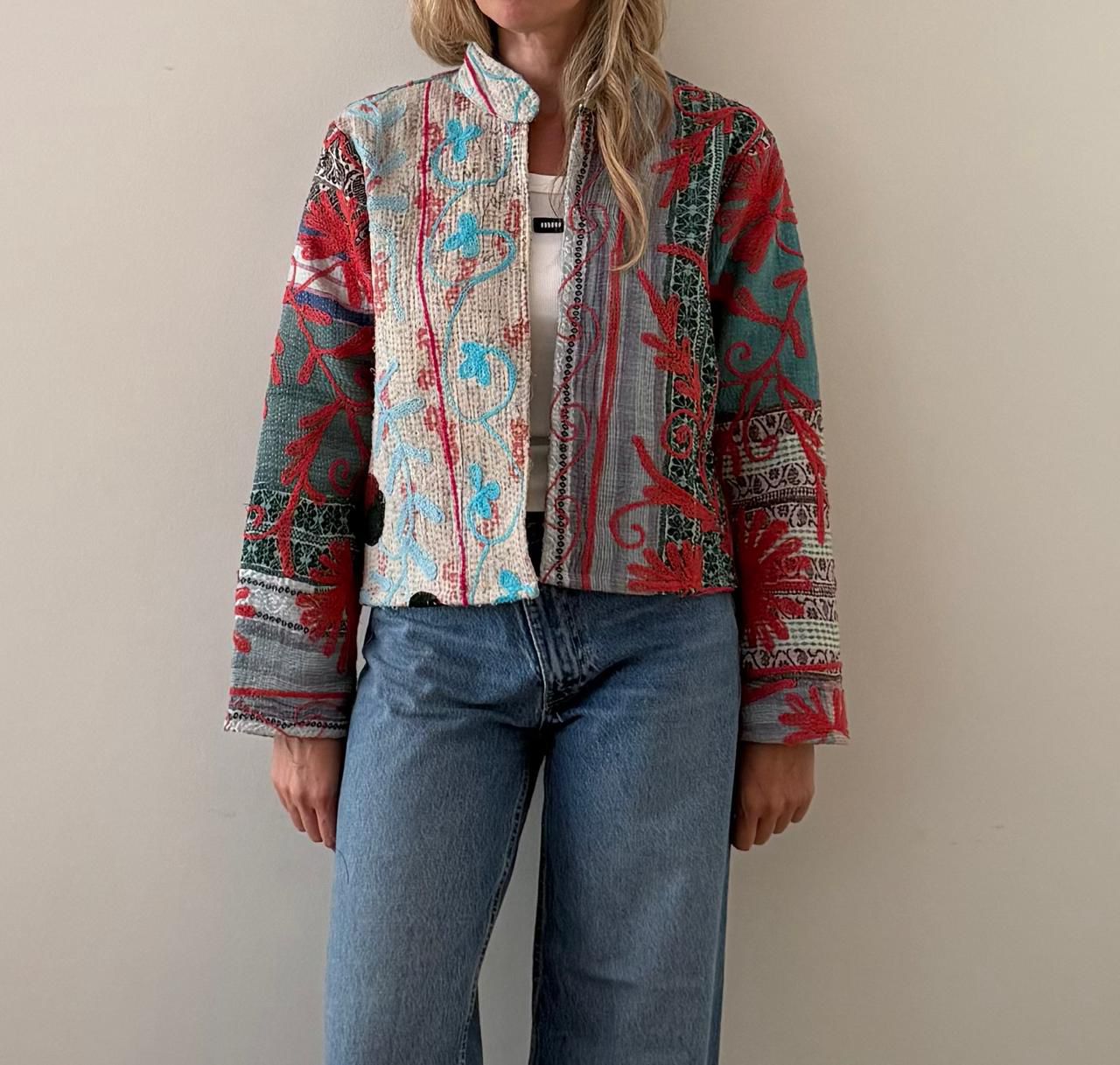 Crop jacket size small