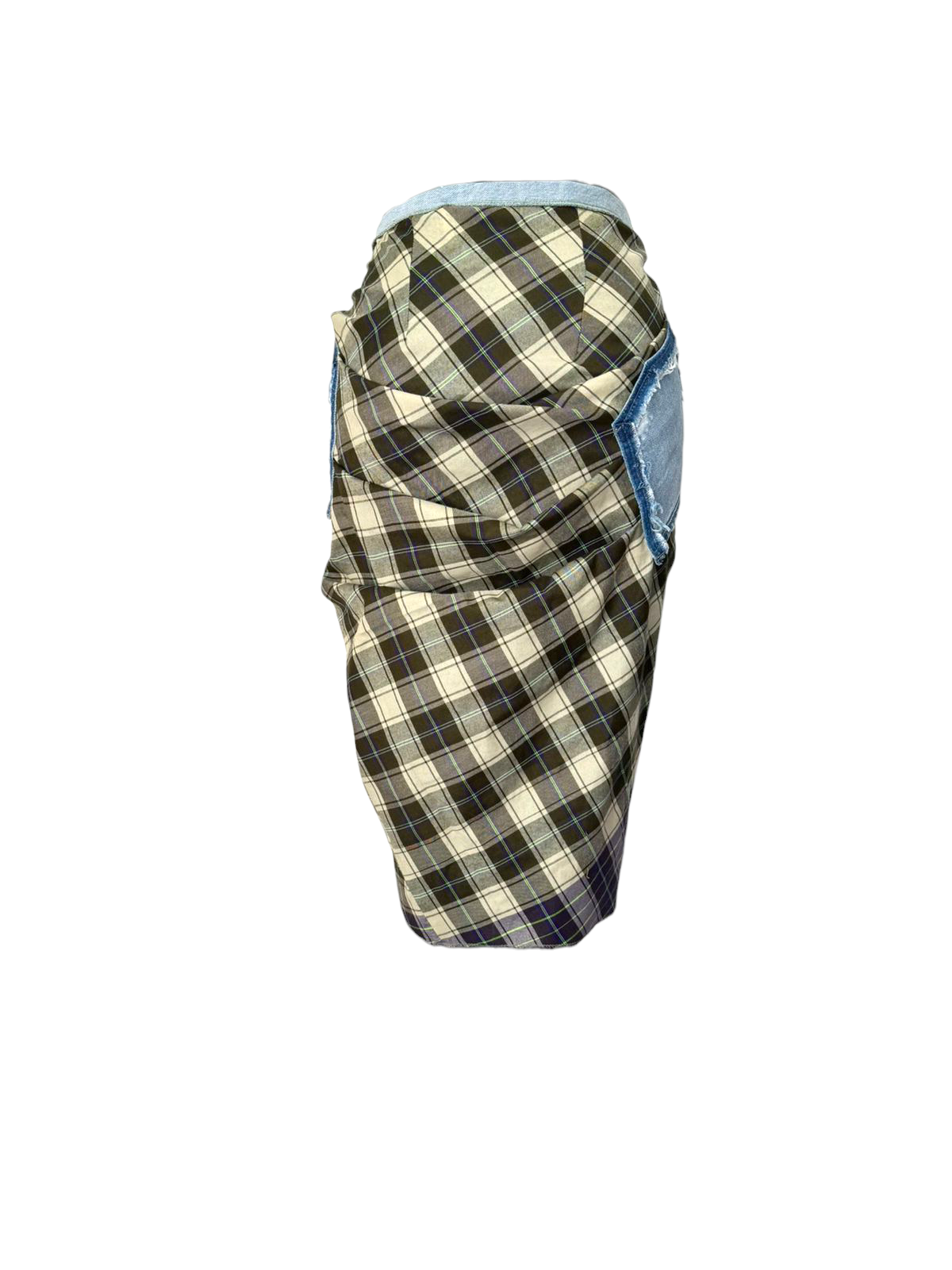 UPCYCLED JEANS SKIRT 2