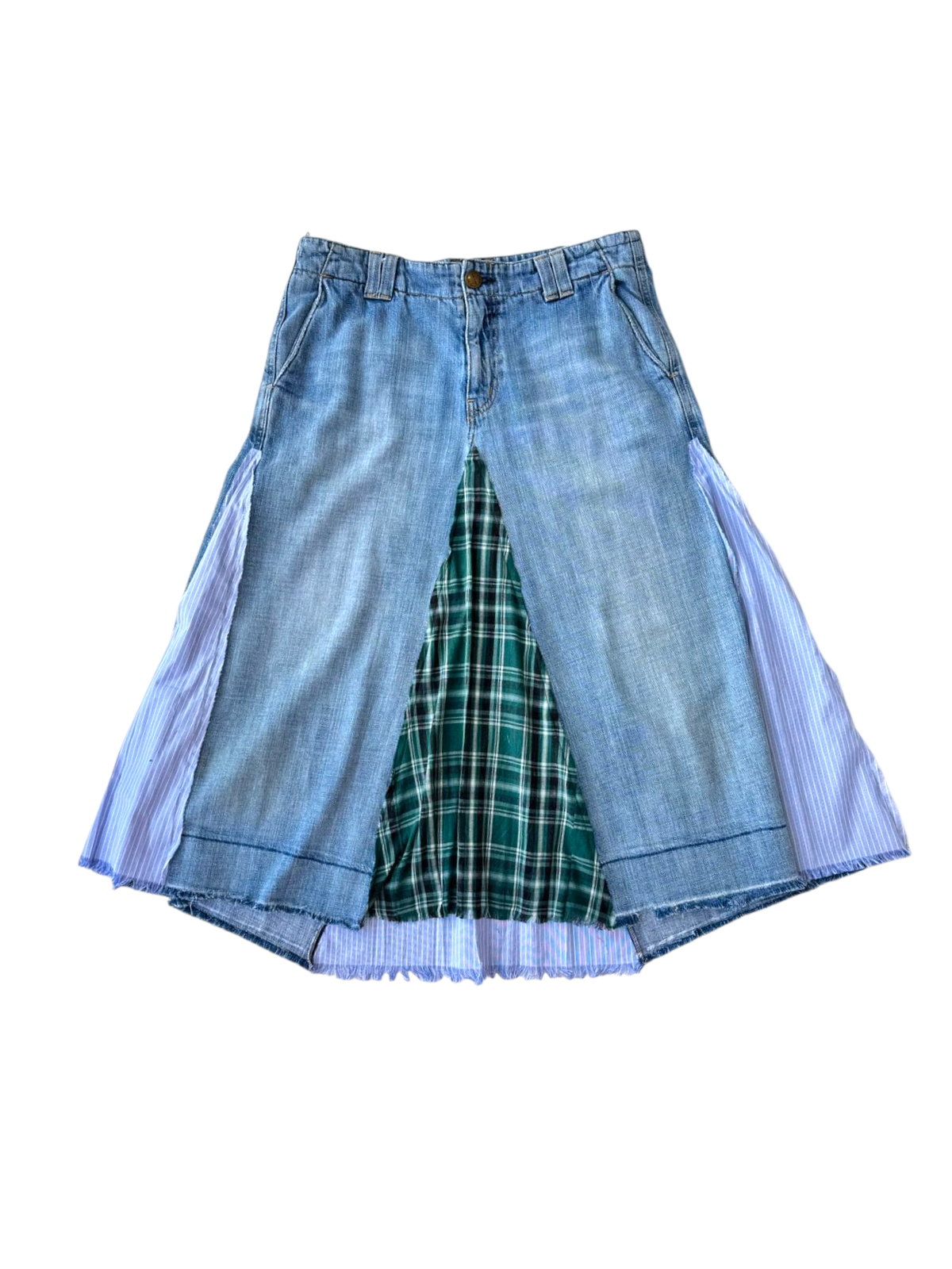 UPCYCLED JEANS SKIRT 5