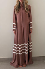 Light pink dreamy abaya size S/M