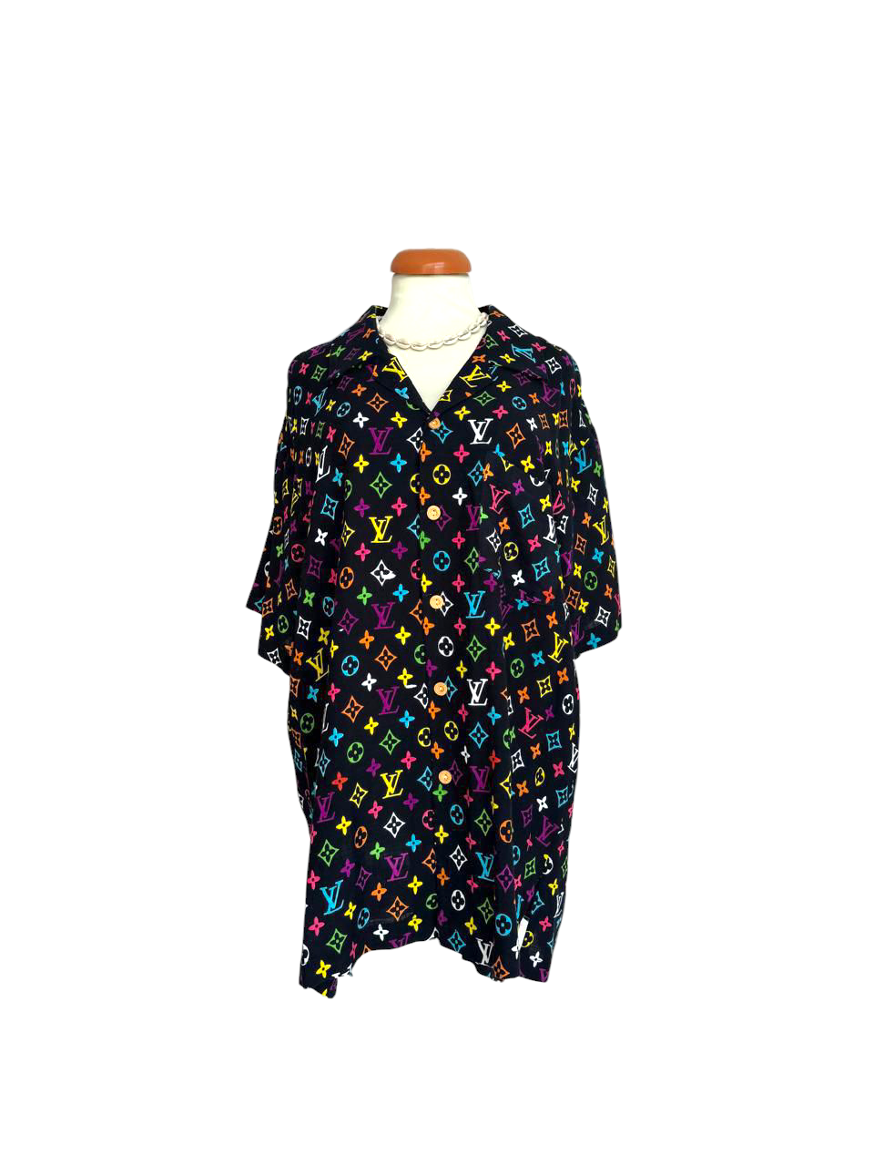 NH COTTON SHIRT LV PRINT