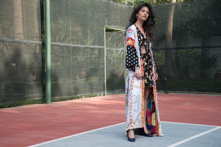VINTAGE SCARF ABAYA