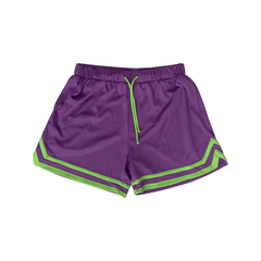 LIGHT PURPLE POLO SHIRT AND SHORT SET
