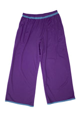 DARK PURPLE CARDIGAN AND TOP WITH PANTS SET