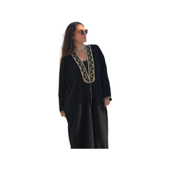 Gold Love abaya