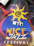 Framed vintage poster nice jazz festival