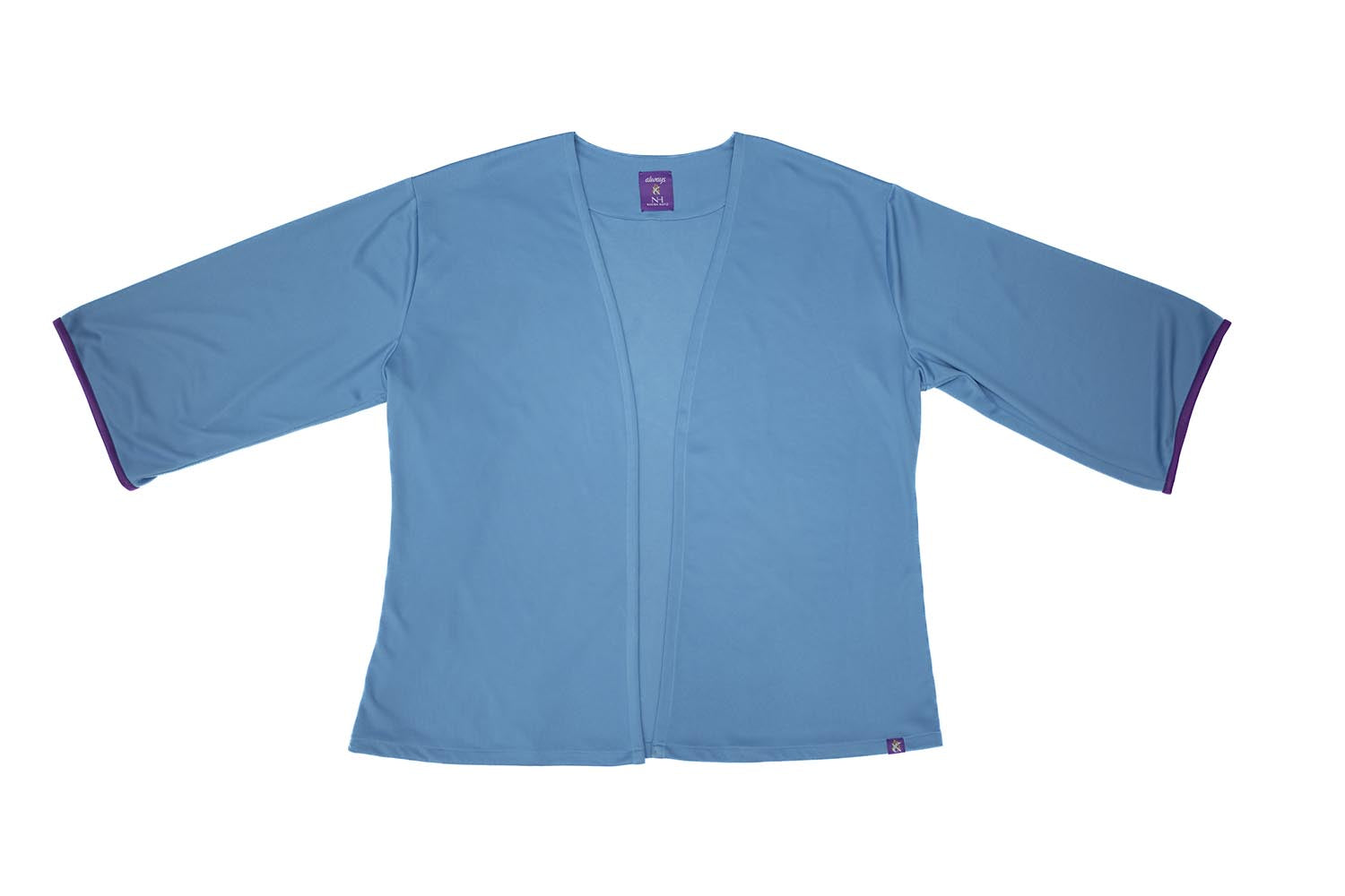 LIGHT BLUE CARDIGAN AND TOP WITH PANTS SET
