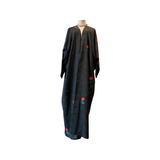 Rose Embroidery Abaya